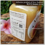 Airborne NZ HONEY RATA madu asli imported New Zealand 500g